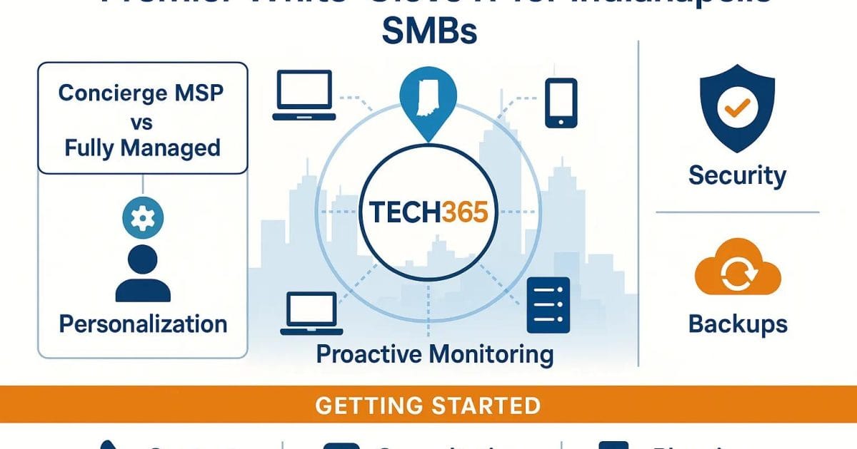 Tech365 White Glove Managed IT in Indianapolis
